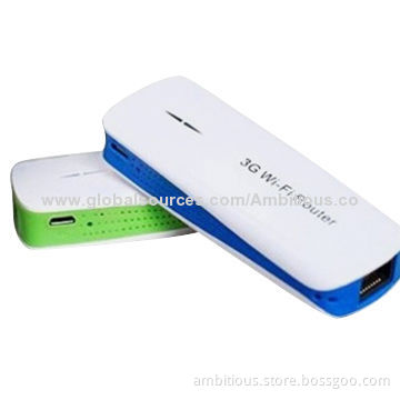 3G Wi-Fi Router Power Bank for Mobile Phone